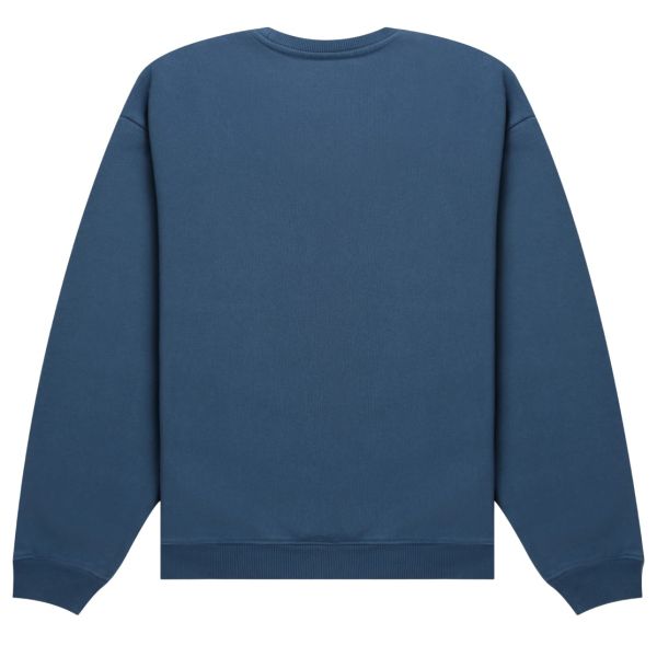 The Savage Report Wave Logo Sweater Blauw