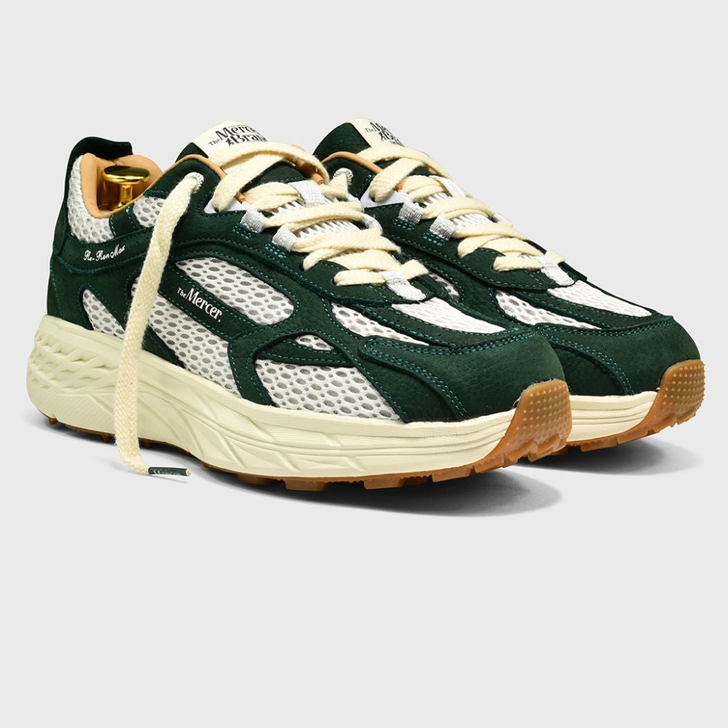 The Mercer Brand The Re-Run MAX Nubuck Sneaker Donker Groen