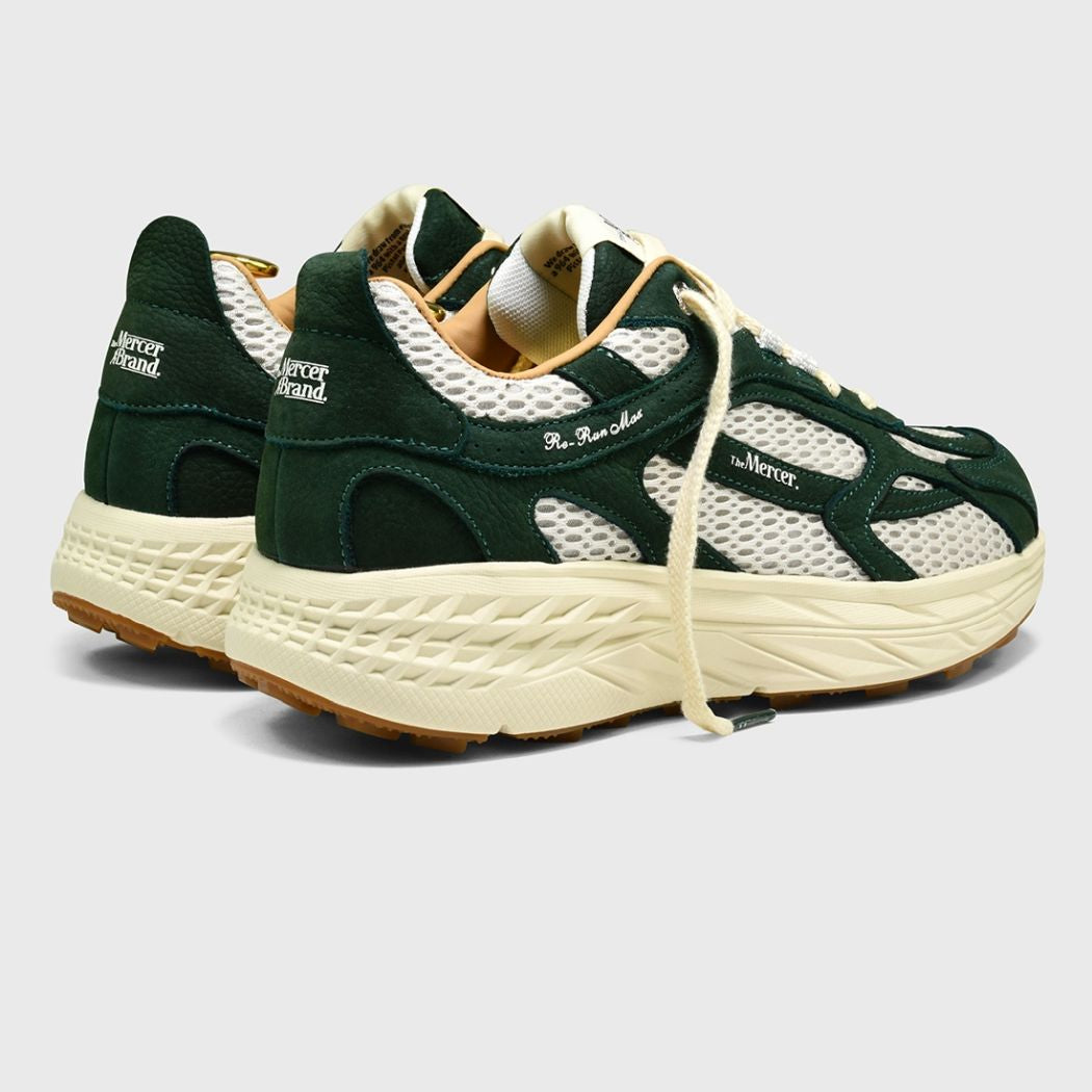 The Mercer Brand The Re-Run MAX Nubuck Sneaker Donker Groen