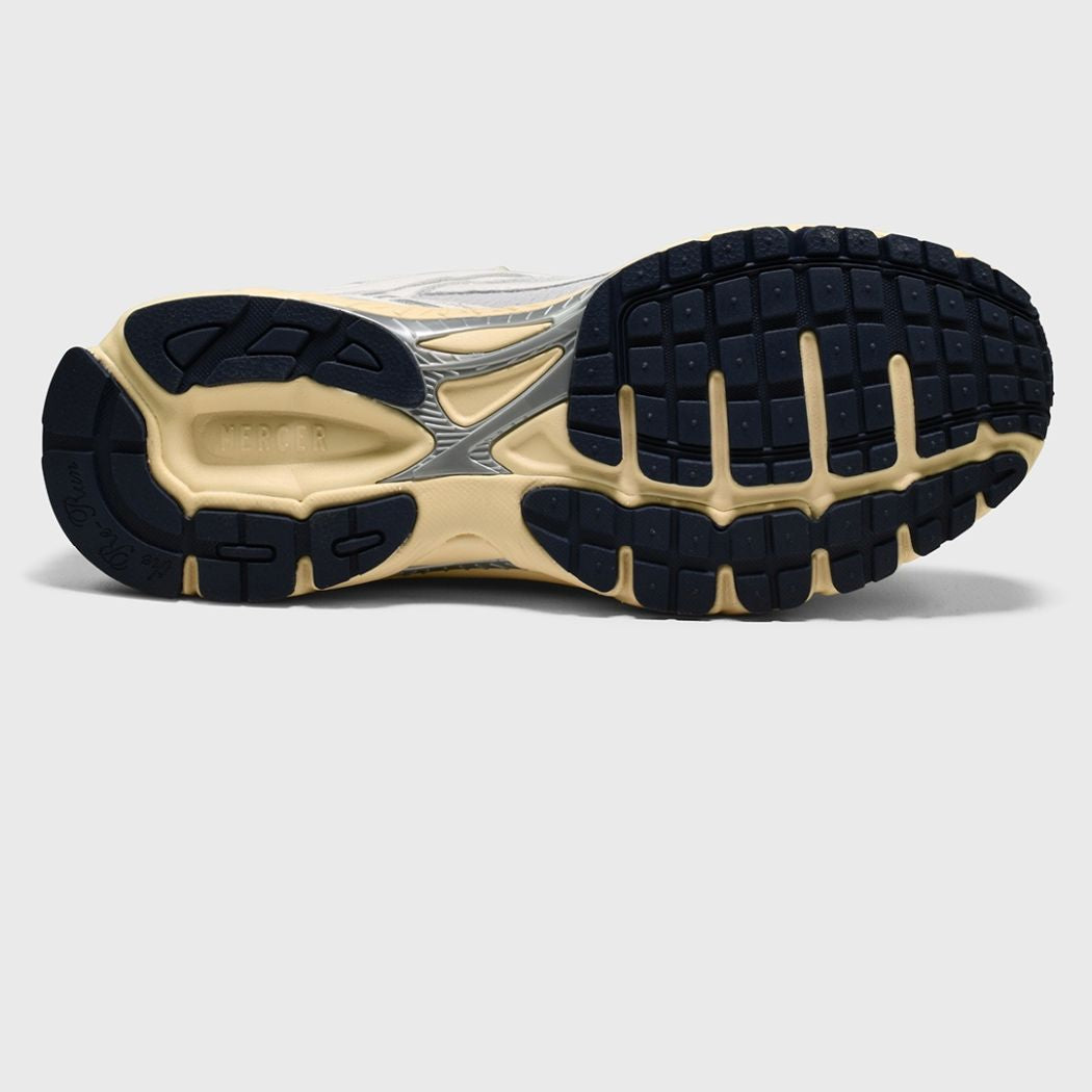 The Mercer Brand The Re-Run Vintage Sneaker Wit/Blauw