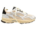 The Mercer Brand The Re-Run Vintage Sneaker Wit/Bruin