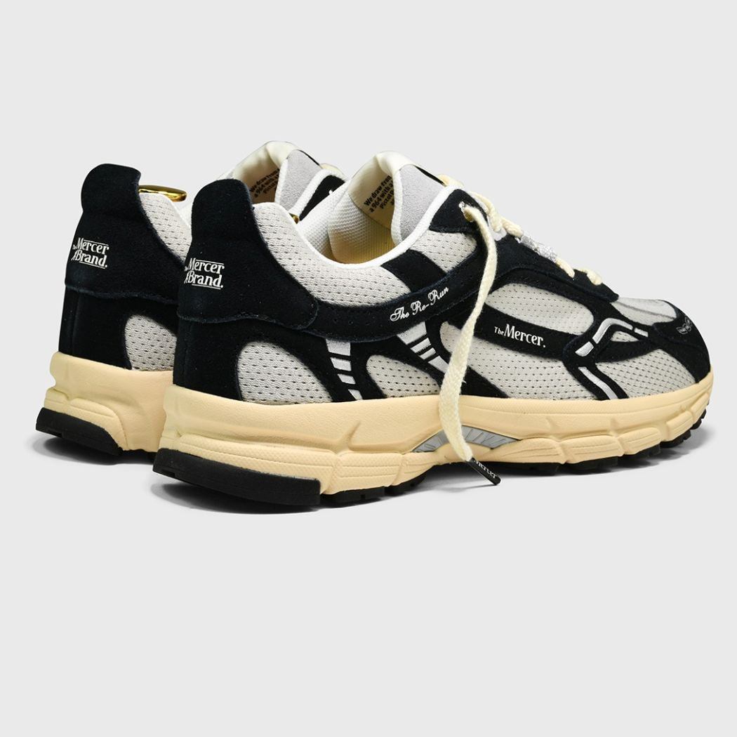 The Mercer Brand The Re-Run Vintage Sneaker Antraciet
