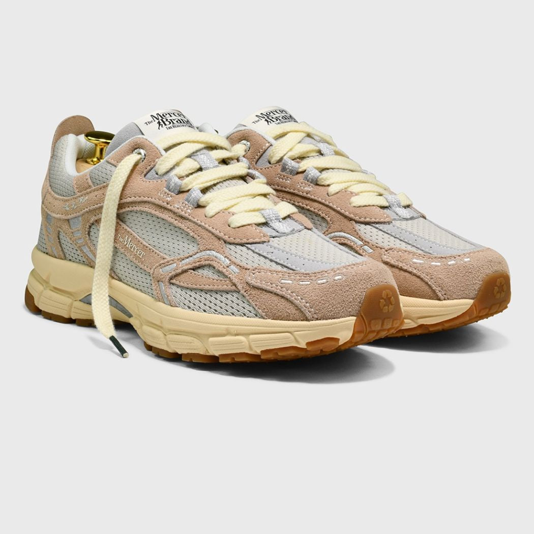 The Mercer Brand The Re-Run Vintage Sneaker Beige