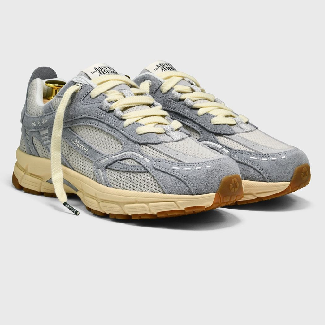 The Mercer Brand The Re-Run Vintage Sneaker Grijs