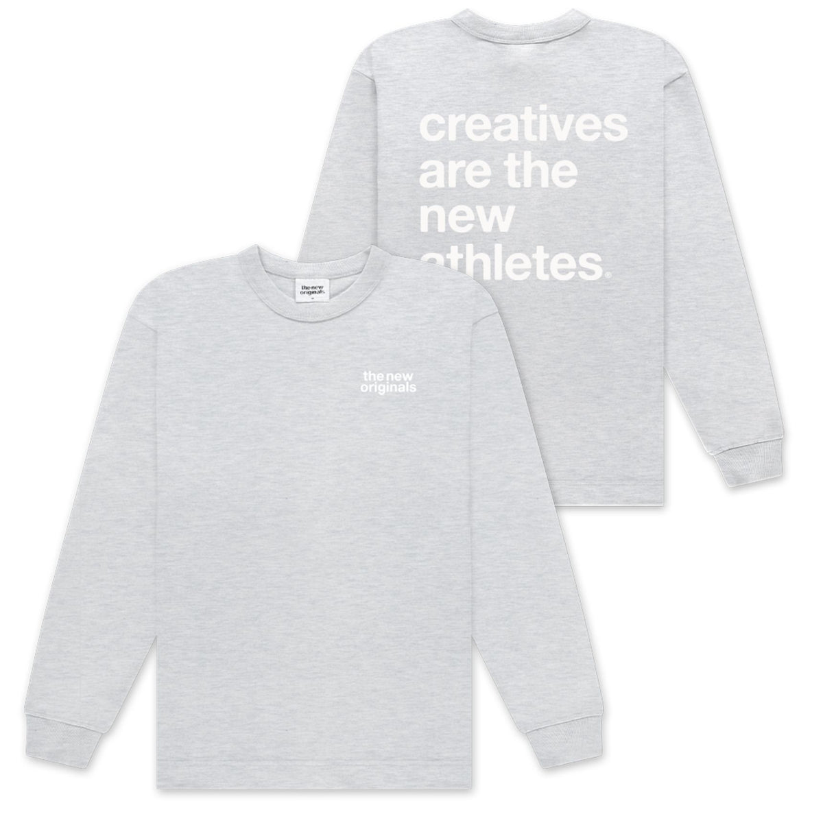The New Originals CATNA Longsleeve T-shirt Grijs