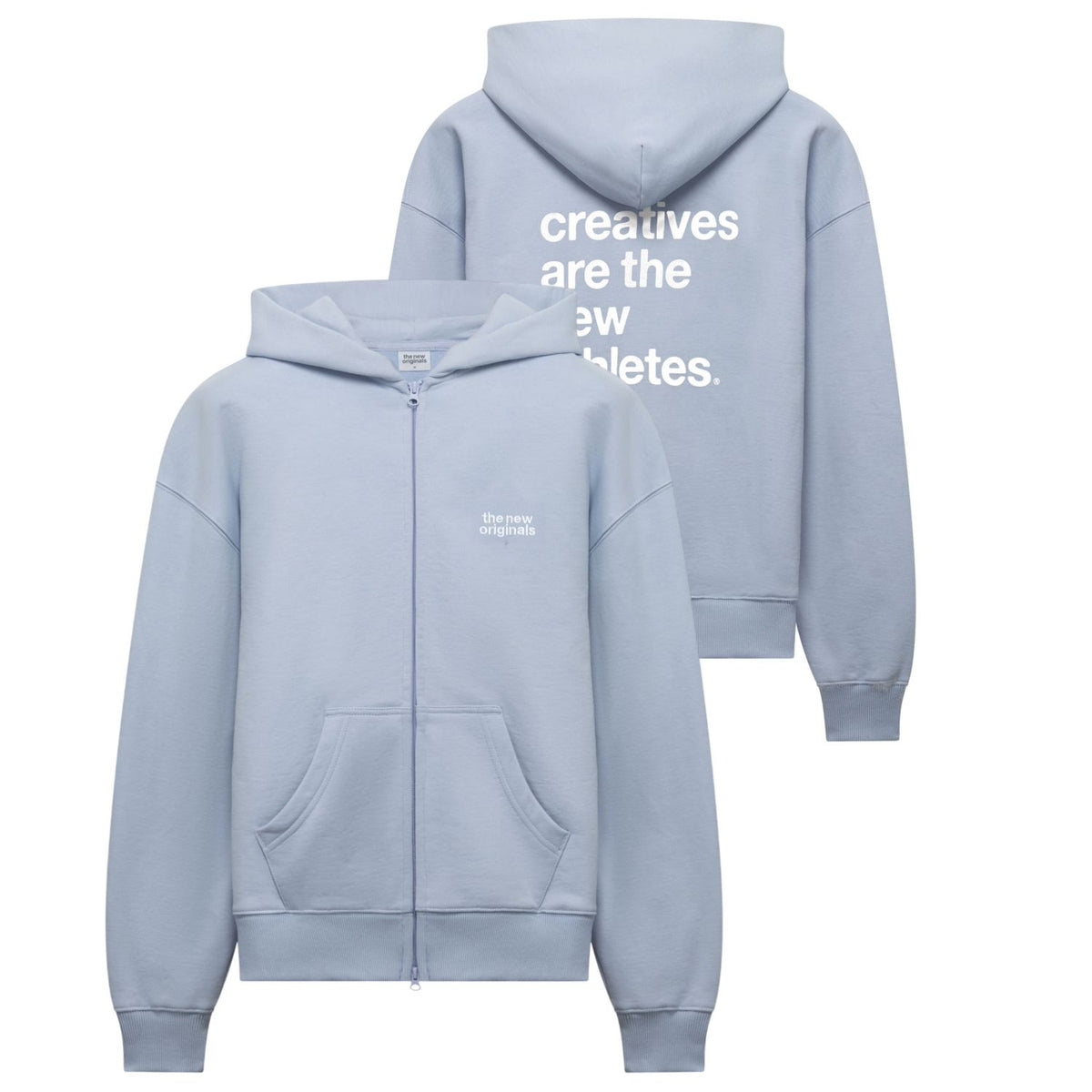 The New Originals CATNA Vest Licht Blauw