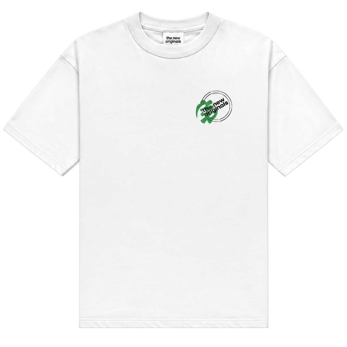 The New Originals Ghana Stamp T-shirt Wit