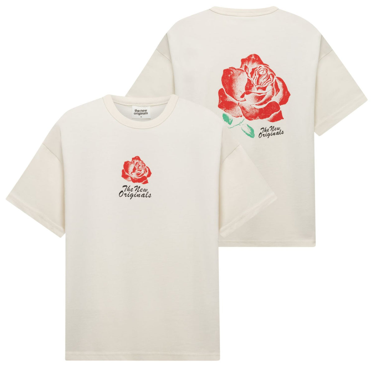 The New Originals Rose T-shirt Wit