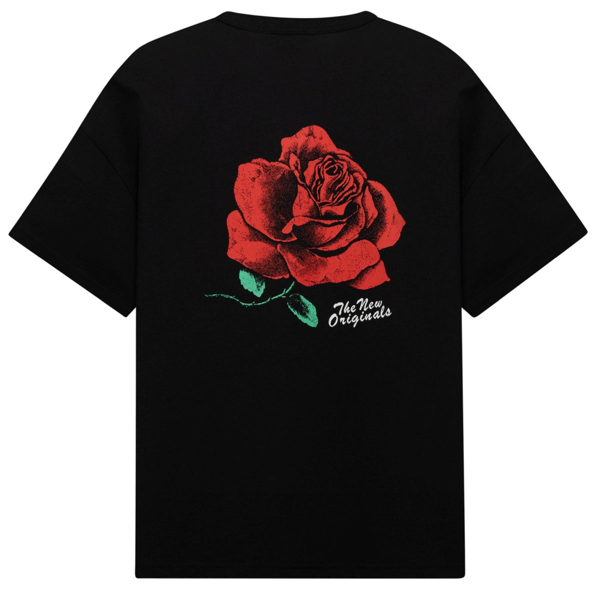 The New Originals Rose T-shirt Zwart