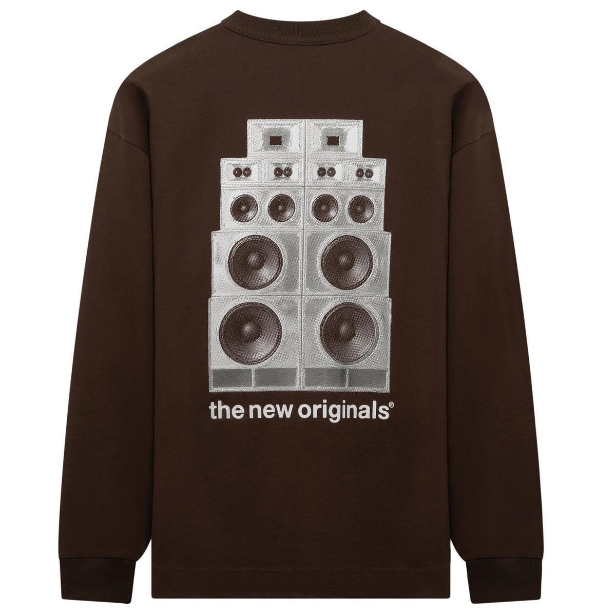 The New Originals Sound Wall Longsleeve T-shirt Bruin