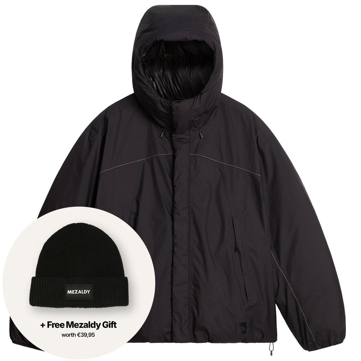 The North Face Dryvent Reversible Down Jas Antraciet