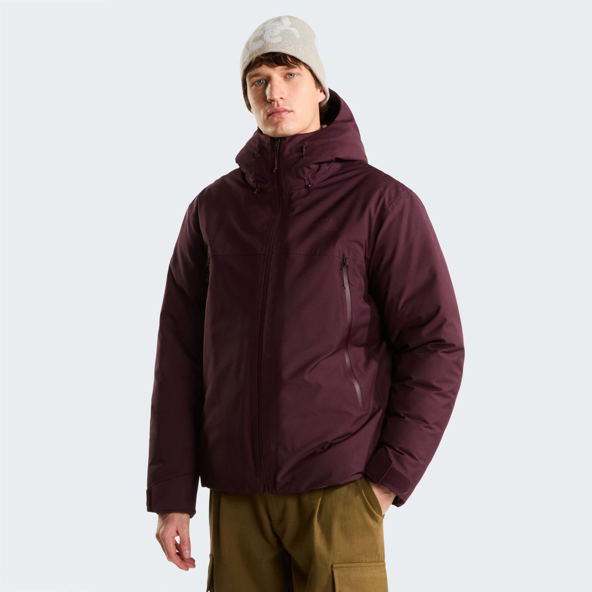 The North Face Mountain Range Down Jas Bordeaux