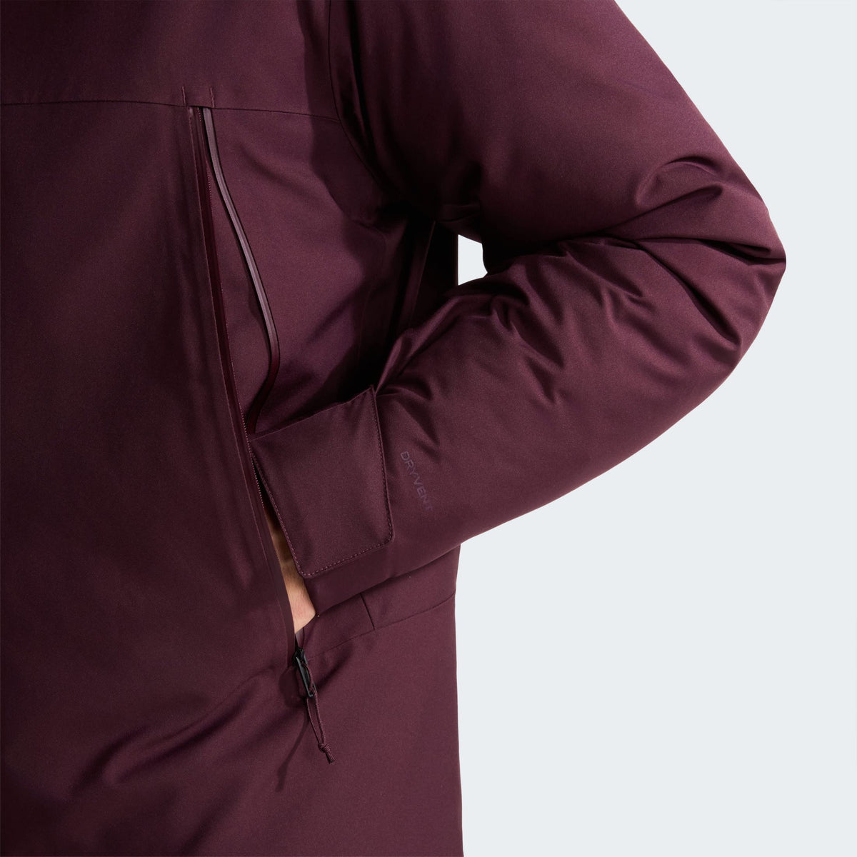 The North Face Mountain Range Down Jas Bordeaux