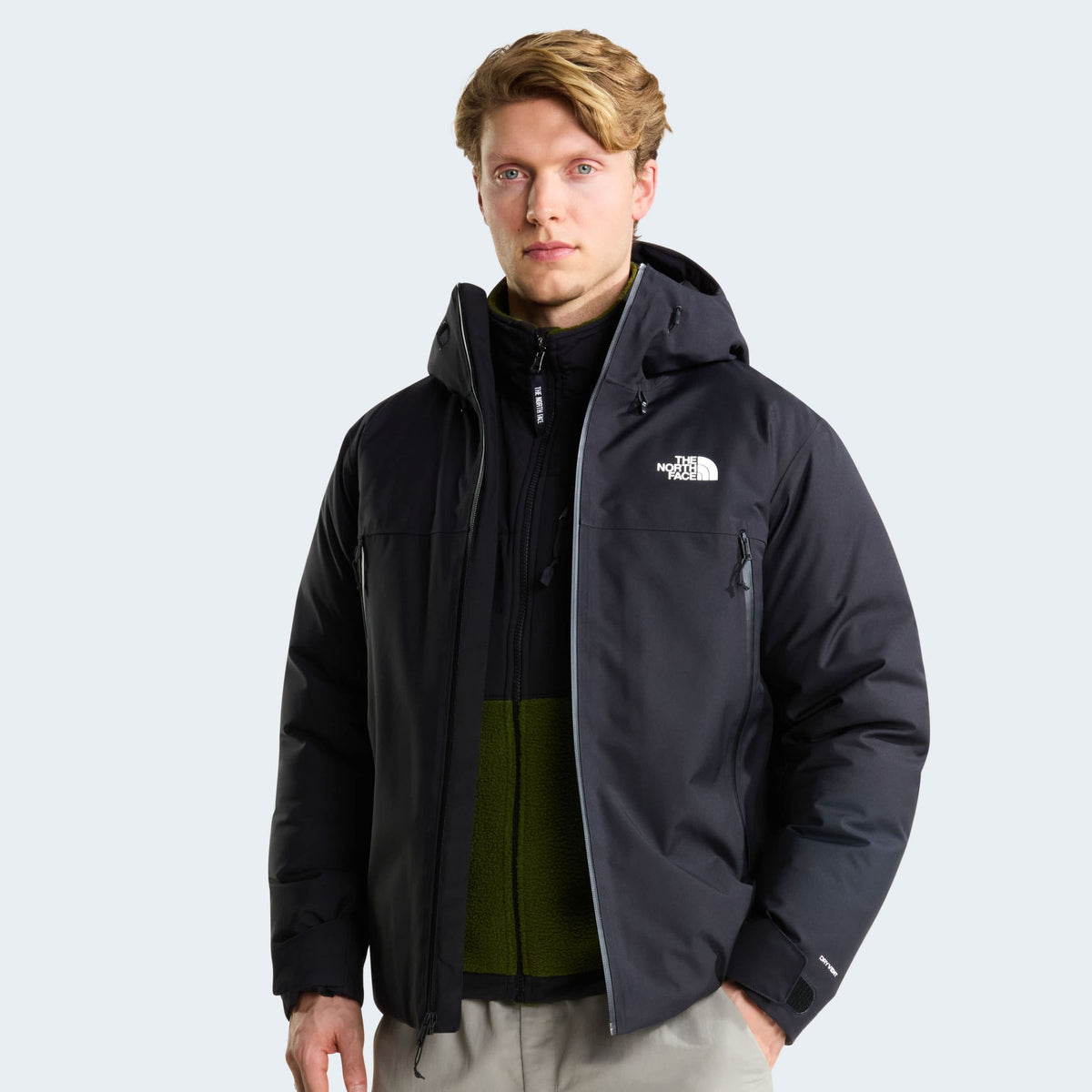 The North Face Mountain Range Down Jas Zwart