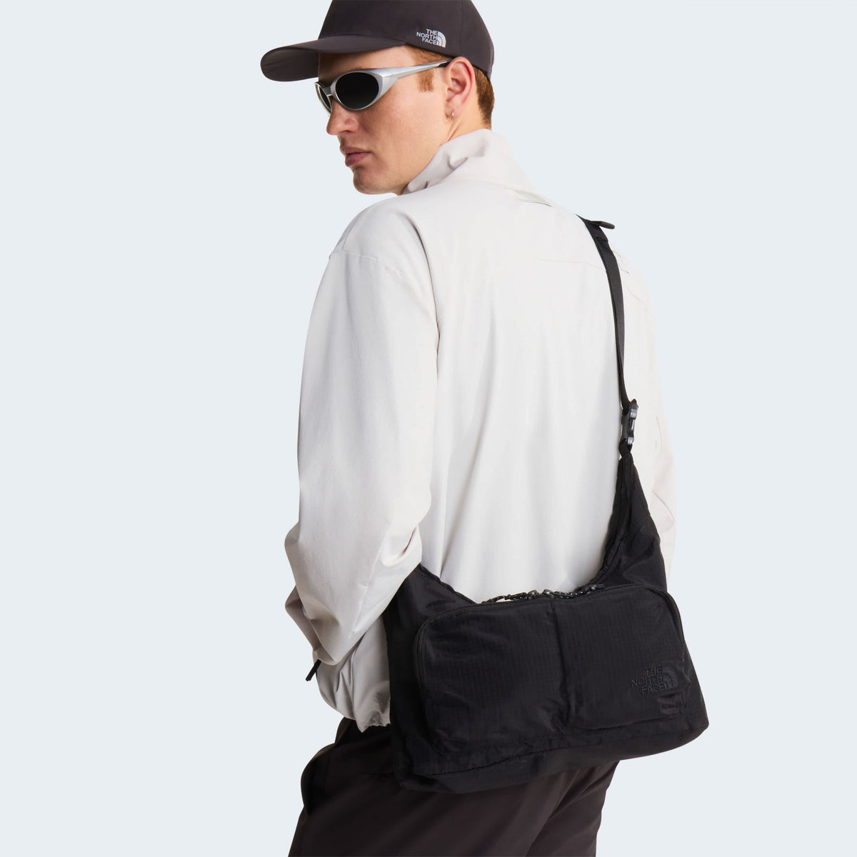 The North Face Never Stop Crossbody Bag Zwart