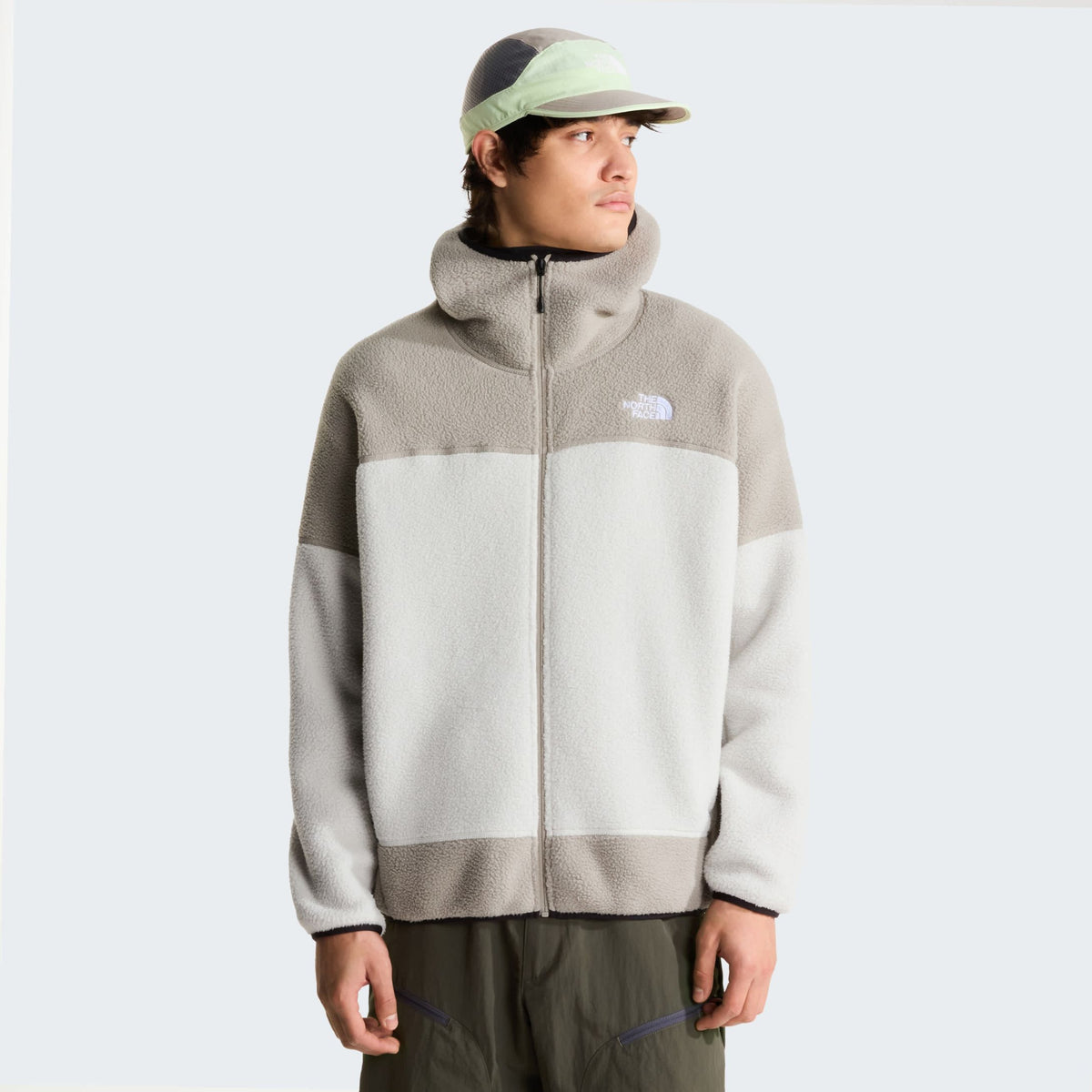 The North Face NSE Mask Fleece Jack Off White