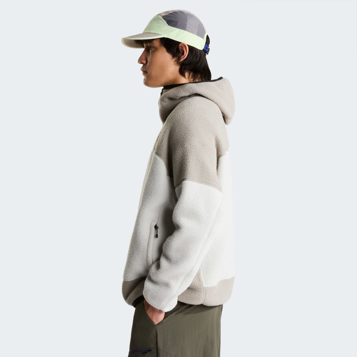The North Face NSE Mask Fleece Jack Off White