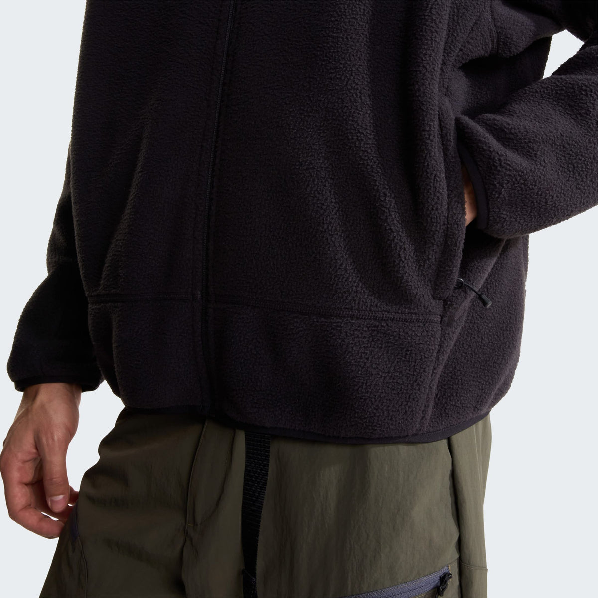 The North Face NSE Mask Fleece Jack Zwart