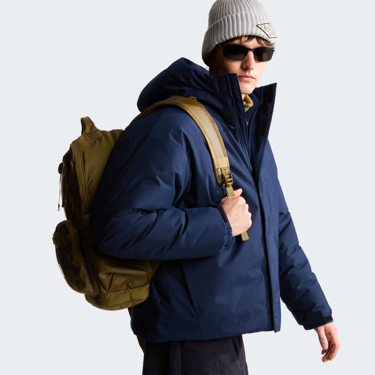 The North Face Oversized Puffer Navy