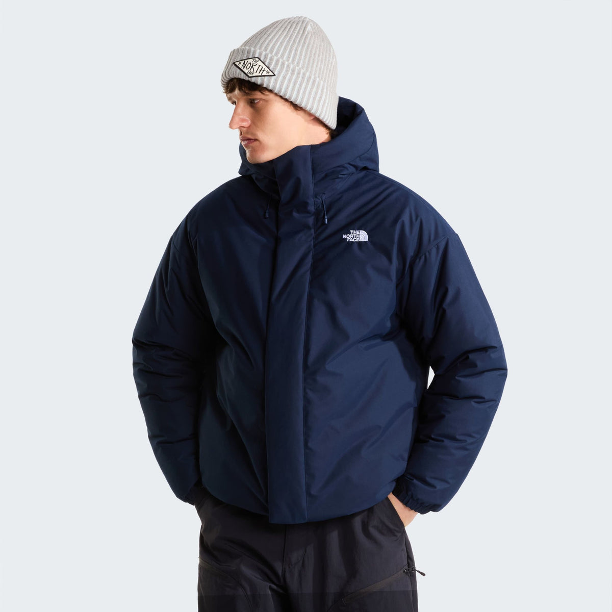 The North Face Oversized Puffer Navy