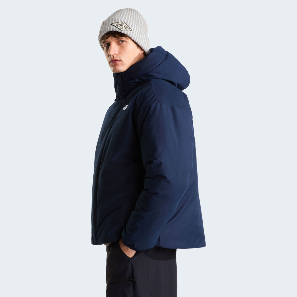 The North Face Oversized Puffer Navy