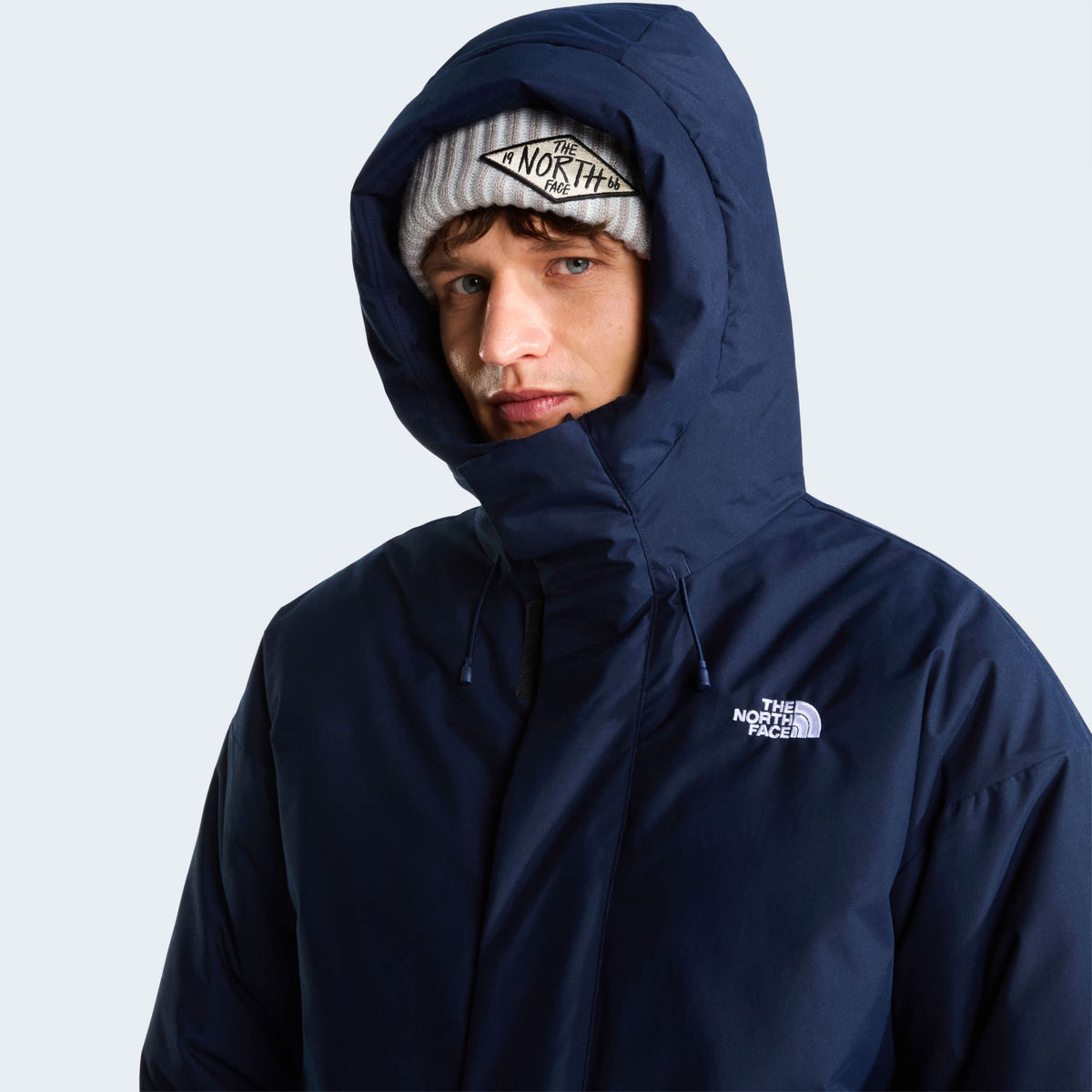 The North Face Oversized Puffer Navy