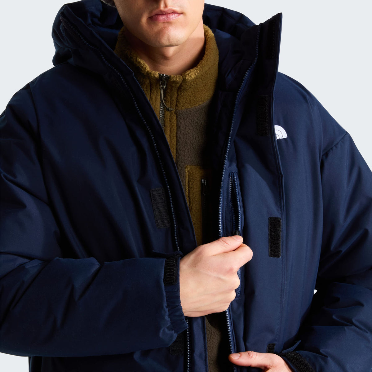 The North Face Oversized Puffer Navy