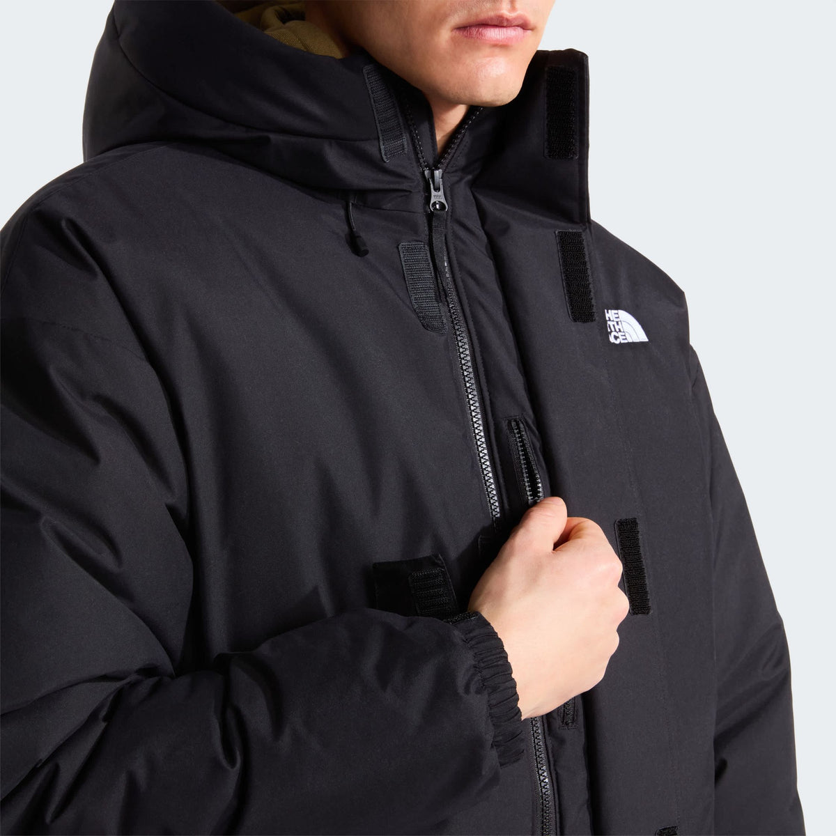 The North Face Oversized Puffer Zwart