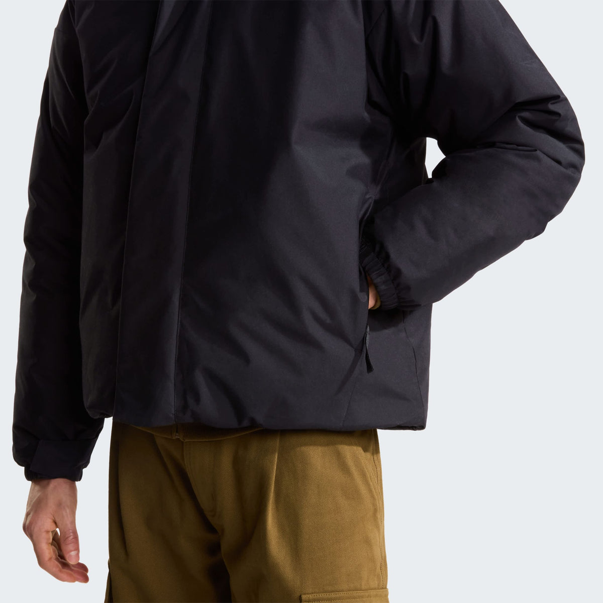 The North Face Oversized Puffer Zwart