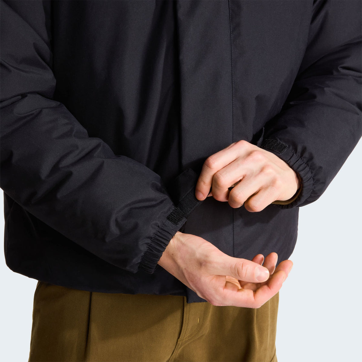 The North Face Oversized Puffer Zwart
