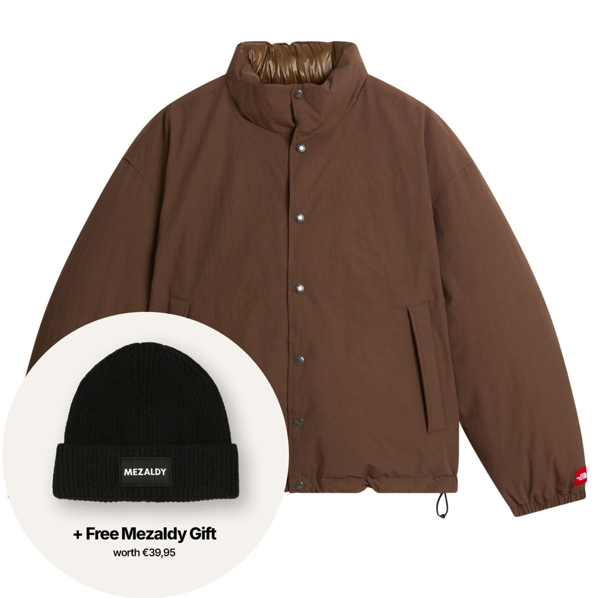 The North Face Red Box Down Jas Bruin