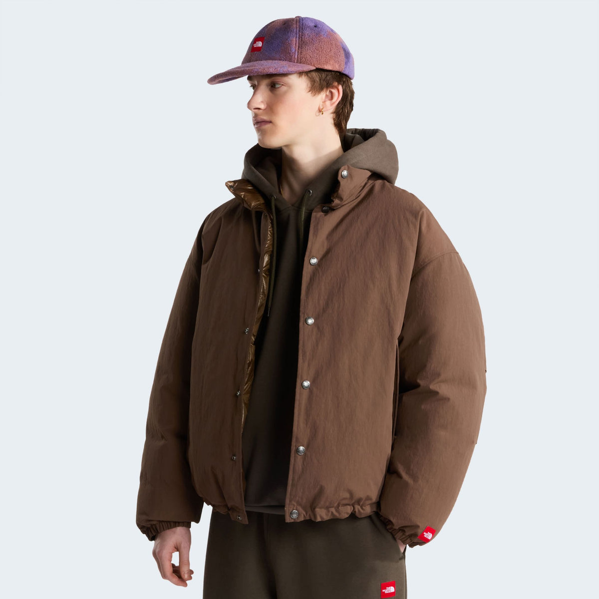 The North Face Red Box Down Jas Bruin