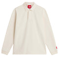 The North Face Red Box Rugby Longsleeve Polo Off White