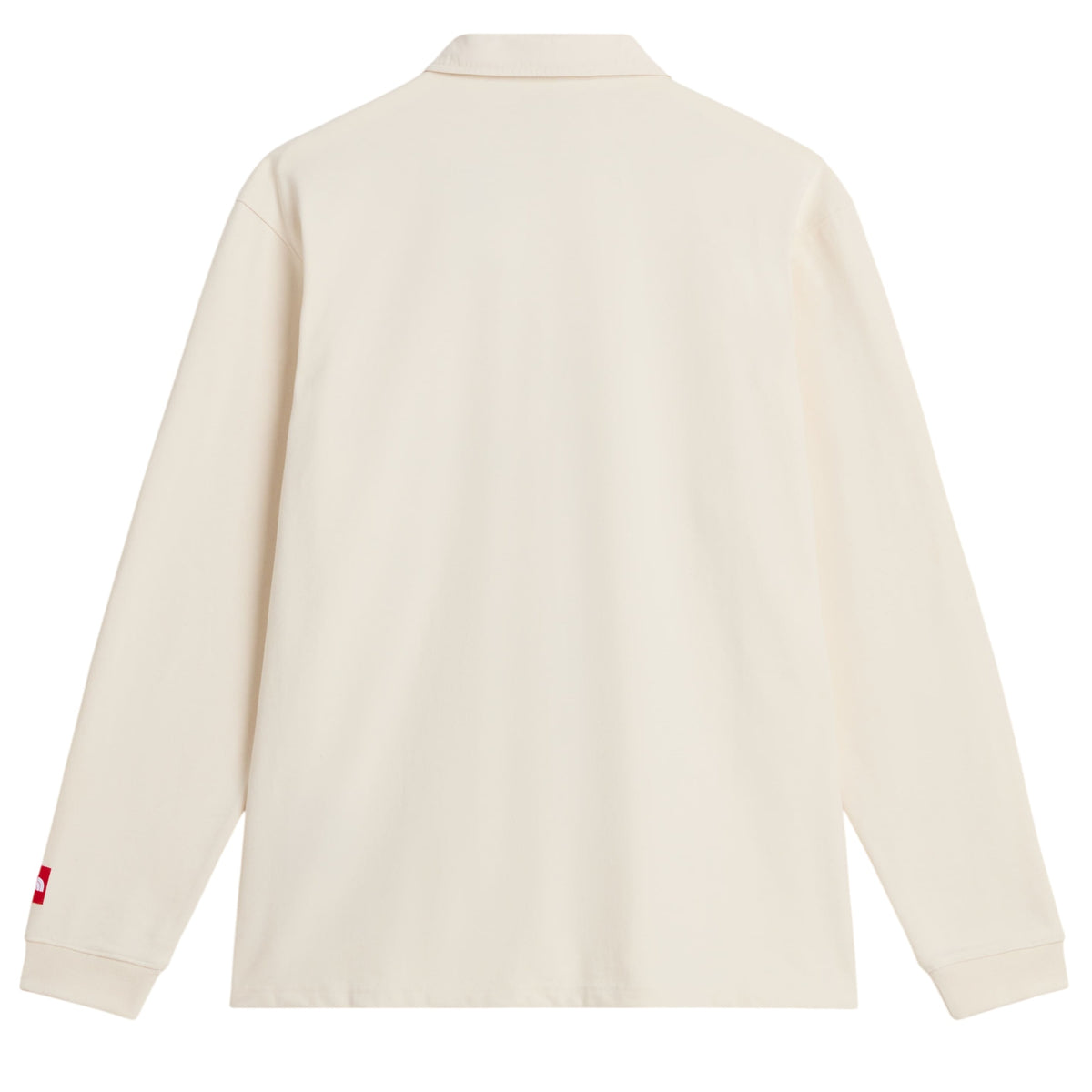 The North Face Red Box Rugby Longsleeve Polo Off White
