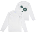 The Savage Report Blob Longsleeve T-shirt Off White/Groen