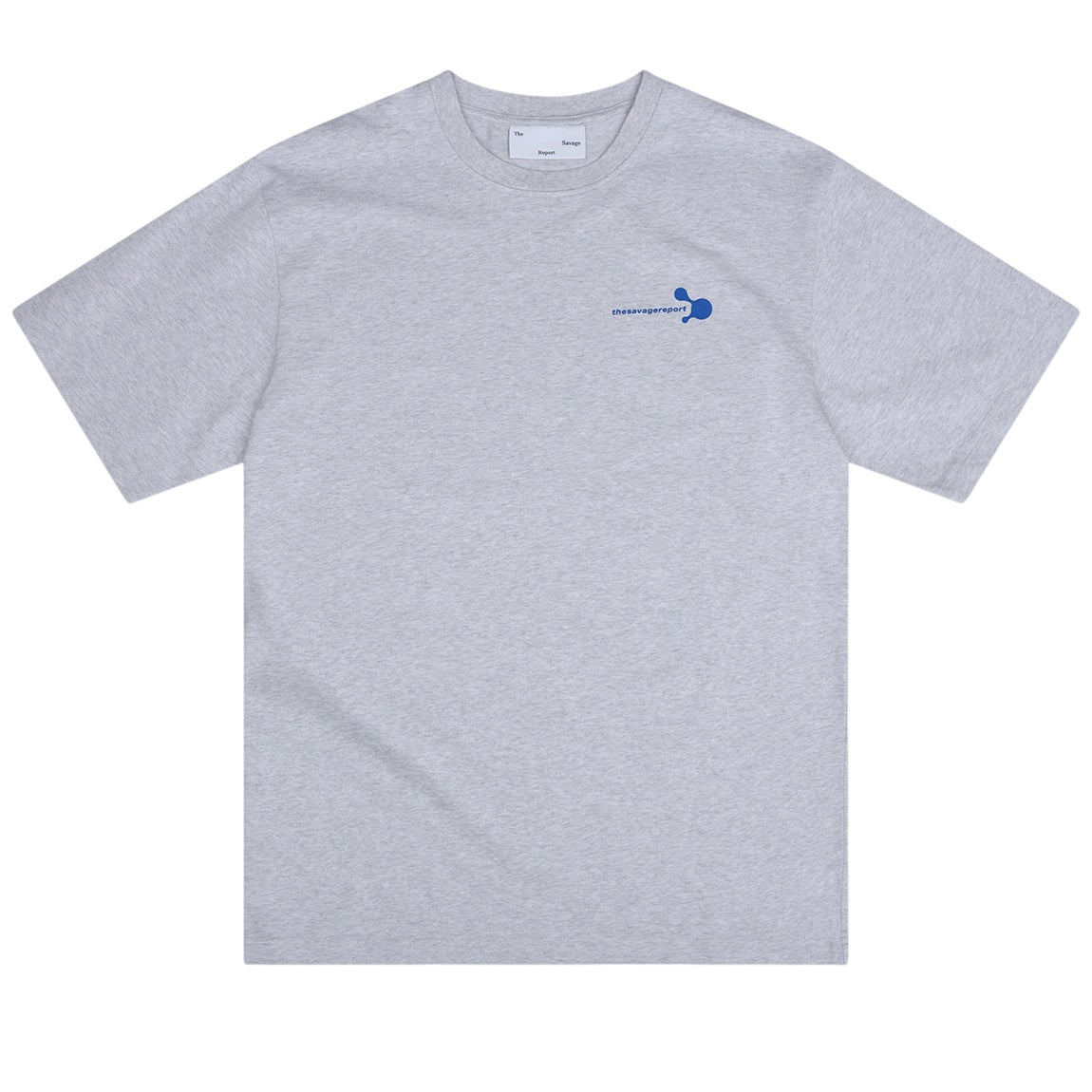 The Savage Report Blob T-shirt Grijs