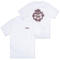 The Savage Report Little Man Sprayed T-shirt Wit