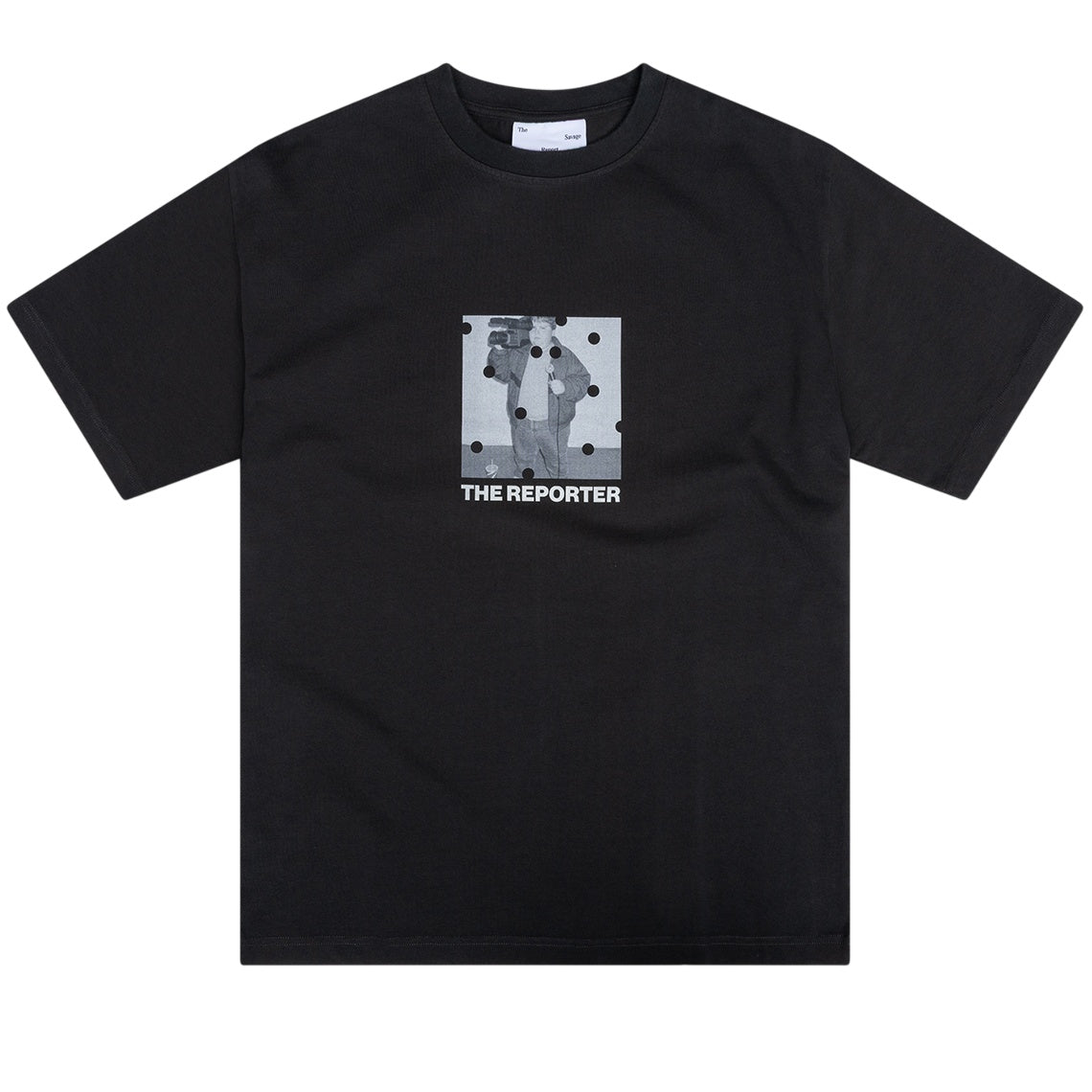The Savage Report Picture T-shirt Antraciet