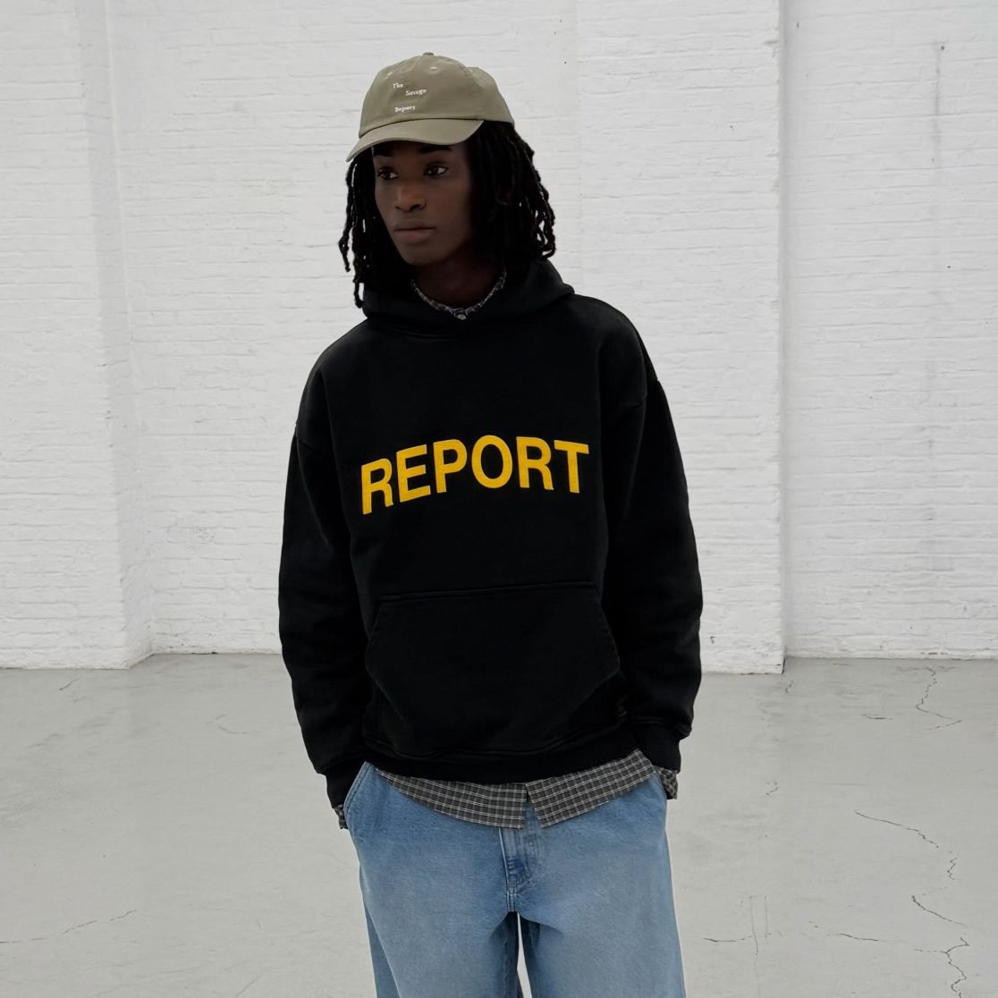 The Savage Report Report Hoodie Antraciet