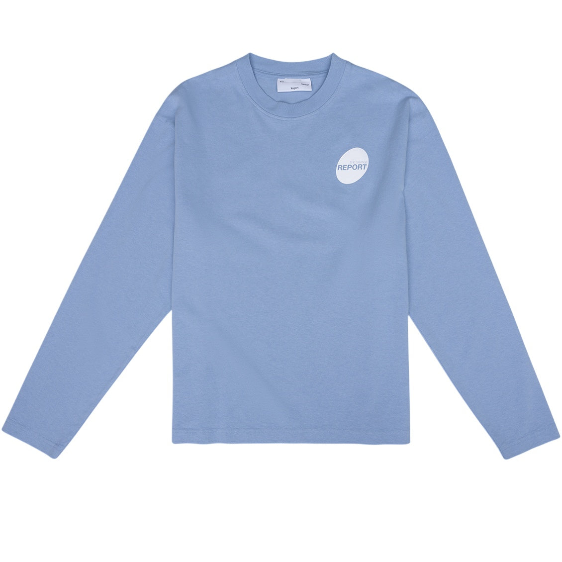 The Savage Report Report Longsleeve T-shirt Licht Blauw