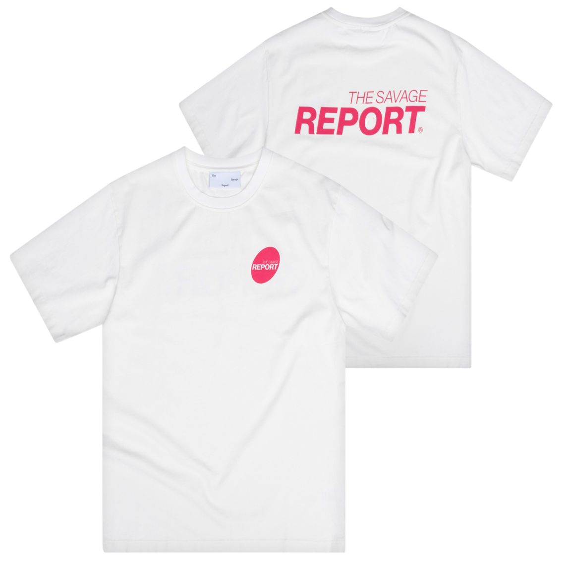 The Savage Report Report T-shirt Off White