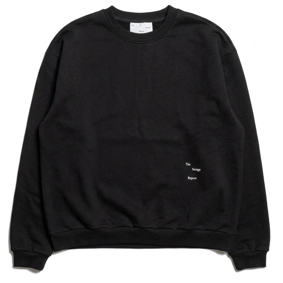 The Savage Report TSR Logo Bar Sweater Antraciet