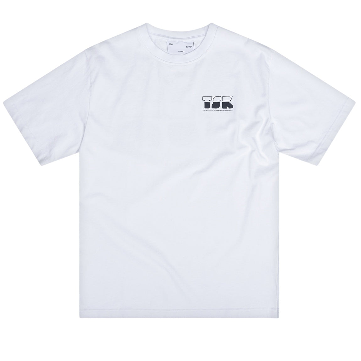 The Savage Report TSR Logo T-shirt Wit