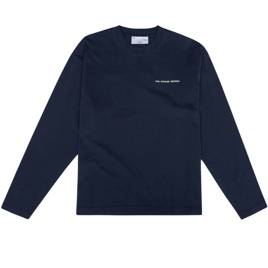 The Savage Report TSR Optic Longsleeve T-shirt Navy