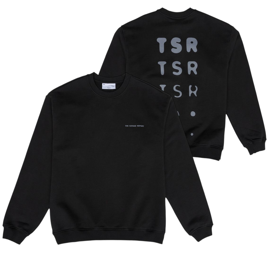 The Savage Report TSR Optic Sweater Antraciet