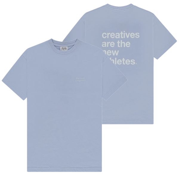 The New Originals CATNA T-shirt Licht Blauw