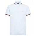 Tommy Hilfiger 1985 RWB Tipped Polo Licht Blauw