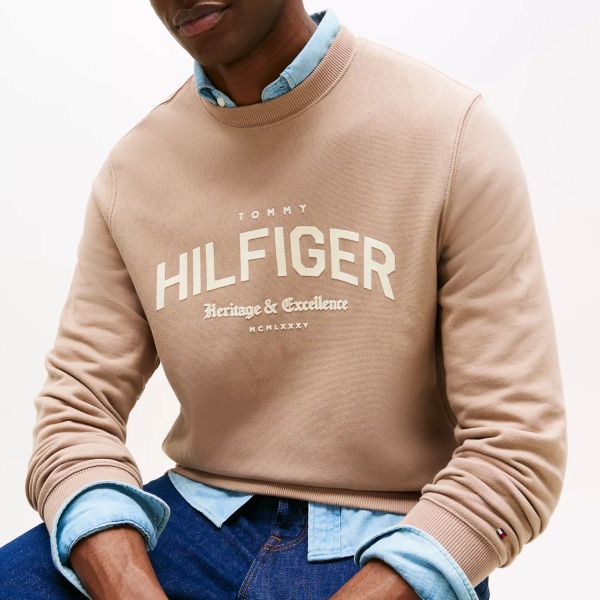 Tommy Hilfiger Arch Sweater Beige
