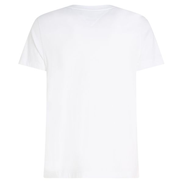 Tommy Hilfiger Brand Love Chest Logo T-shirt Wit