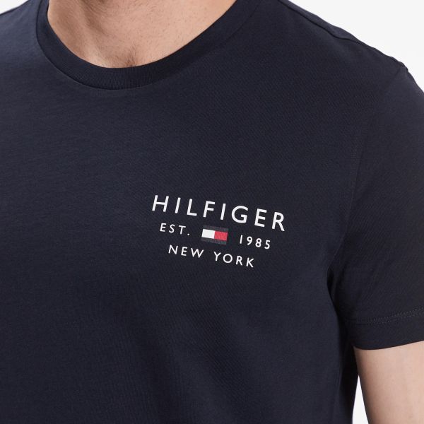Tommy Hilfiger Brand Love Small Logo T-shirt Navy